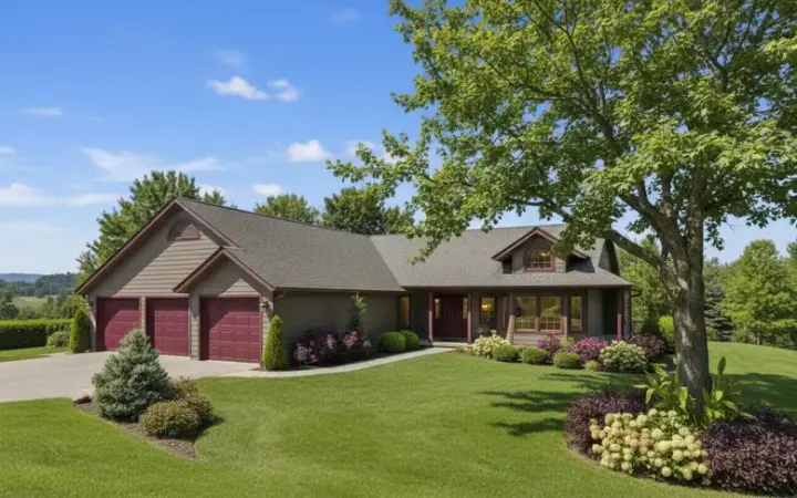 Northwest house plans 33-440 - front exterior, 2,110 sq ft, 3 bed, 3 bath house plans | Monster House Plans