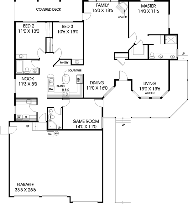 Main Floor Plan: 33-440