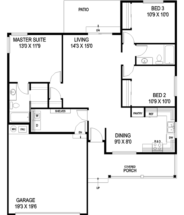 Main Floor Plan: 33-441