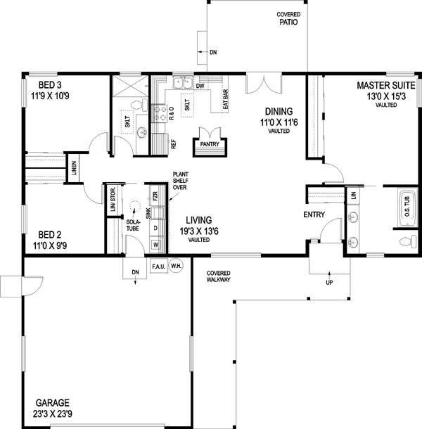 Main Floor Plan: 33-442