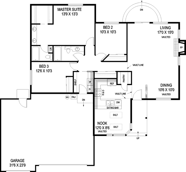 Main Floor Plan: 33-443