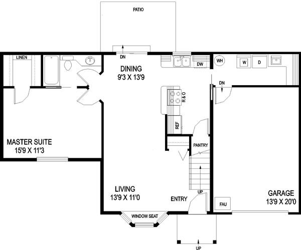 Main Floor Plan: 33-446