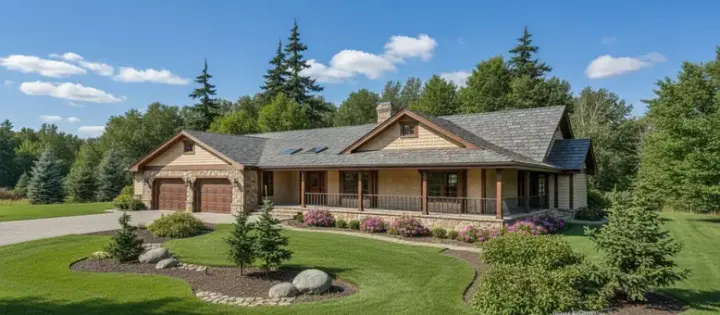 Country house plans 33-448 - front exterior, 2,508 sq ft, 3 bed, 2 bath house plans | Monster House Plans