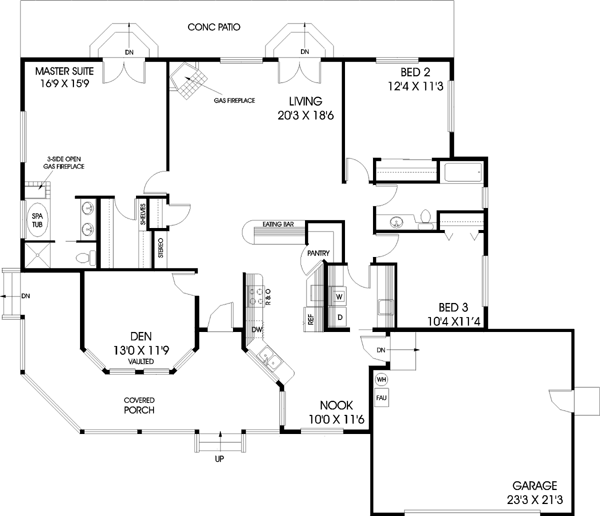 Main Floor Plan: 33-449