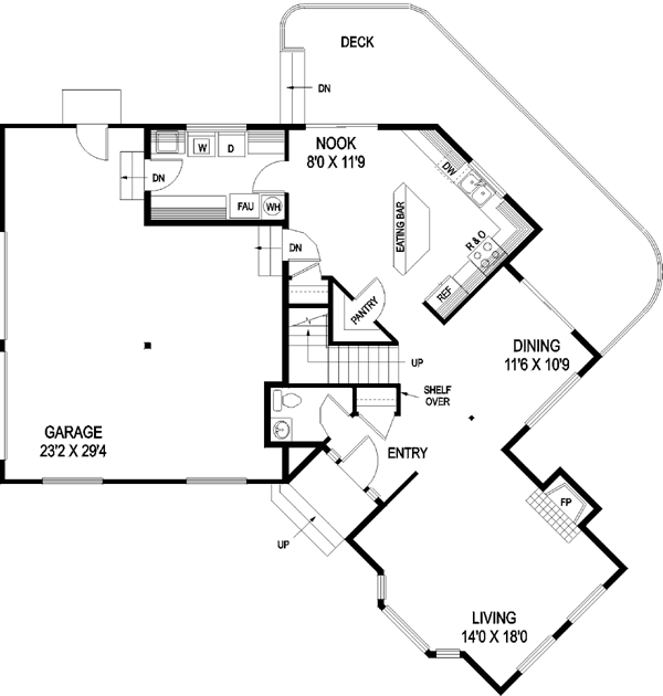 Main Floor Plan: 33-450