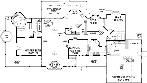 Main Floor Plan: 33-451