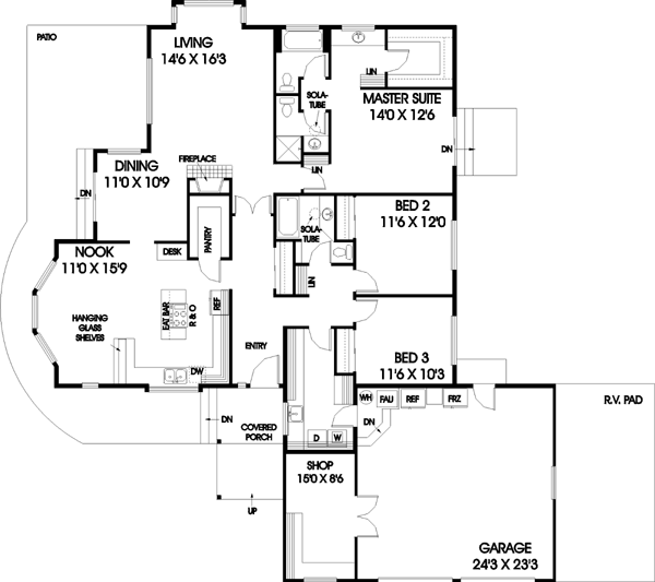Main Floor Plan: 33-452