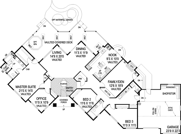 Main Floor Plan: 33-453