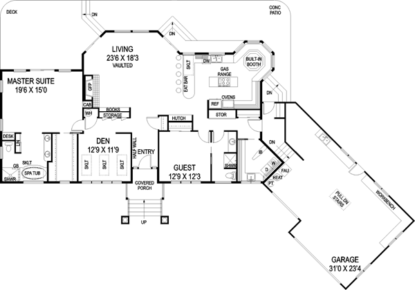 Main Floor Plan: 33-455