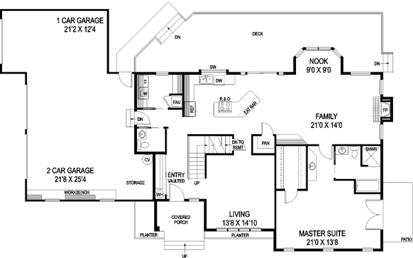 Main Floor Plan: 33-457