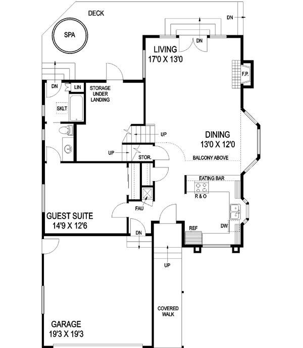 Main Floor Plan: 33-461