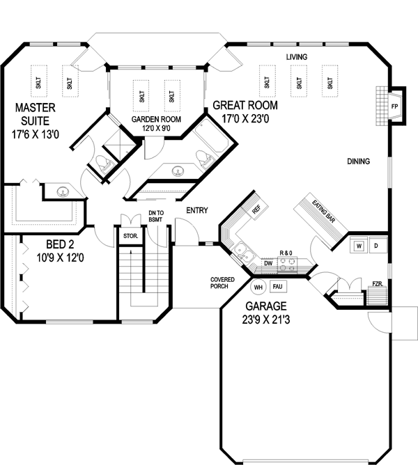 Main Floor Plan: 33-462