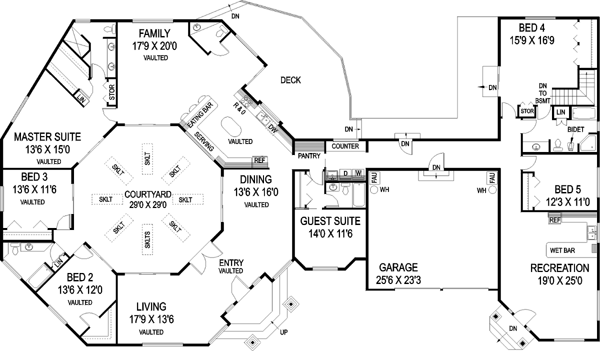 Main Floor Plan: 33-463