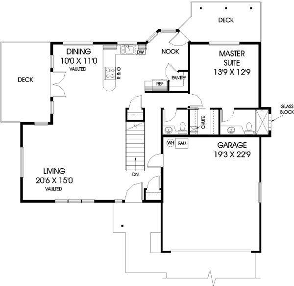 Main Floor Plan: 33-464