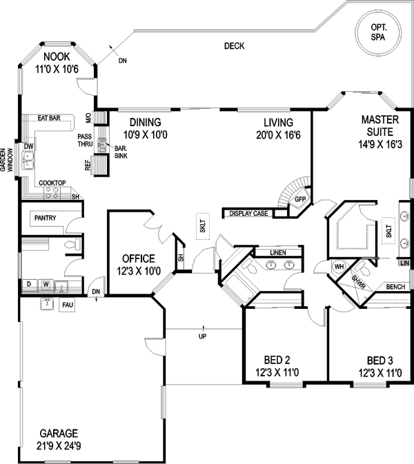 Main Floor Plan: 33-468