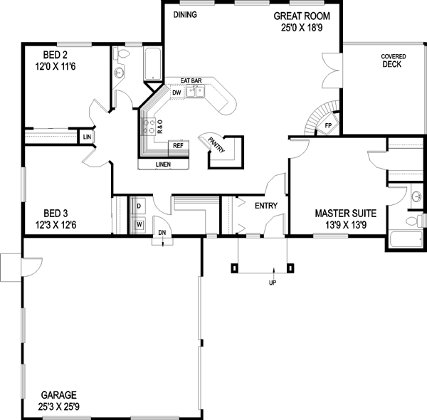 Main Floor Plan: 33-470