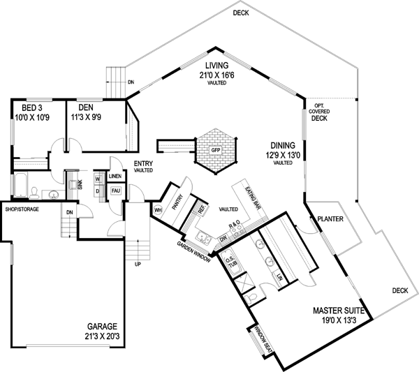 Main Floor Plan: 33-476