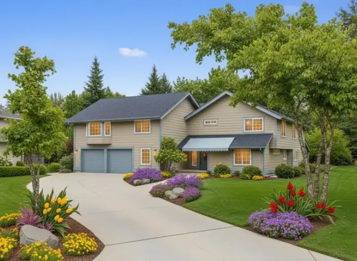 Northwest house plans 33-479 - front exterior, 2,970 sq ft, 5 bed, 4 bath house plans | Monster House Plans