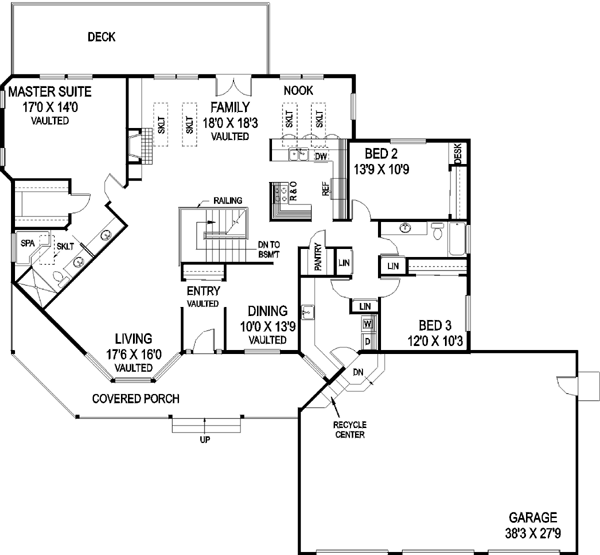 Main Floor Plan: 33-480