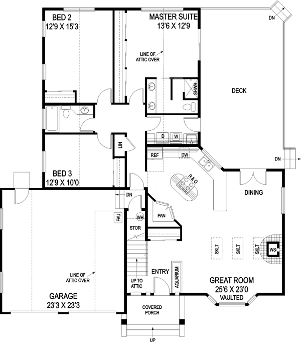 Main Floor Plan: 33-485
