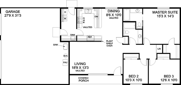 Main Floor Plan: 33-486