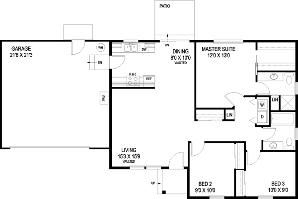 Main Floor Plan: 33-487