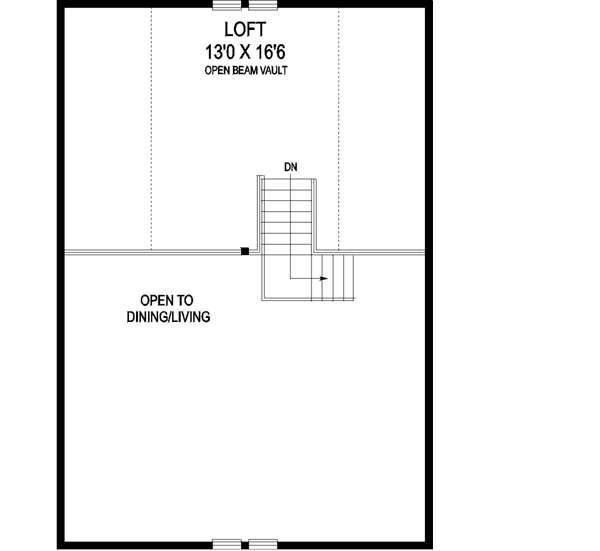 Upper/Second Floor Plan: 33-489