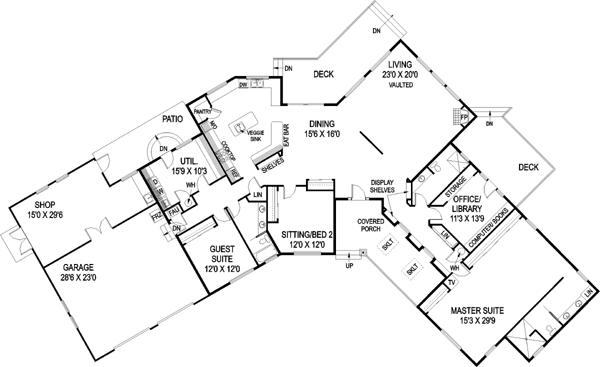 Main Floor Plan: 33-490
