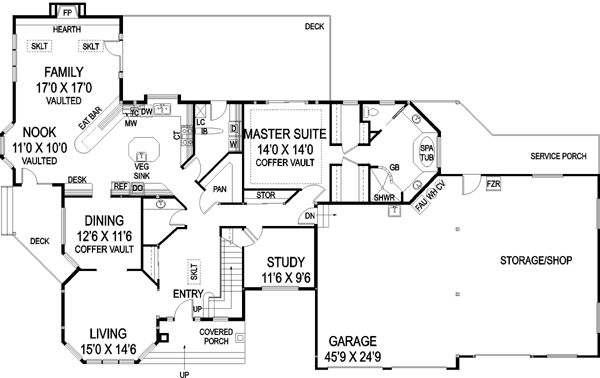 Main Floor Plan: 33-491