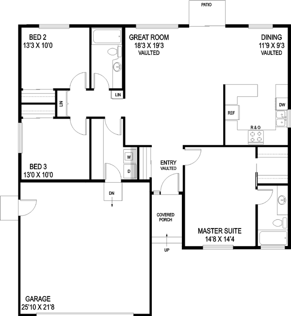 Main Floor Plan: 33-492