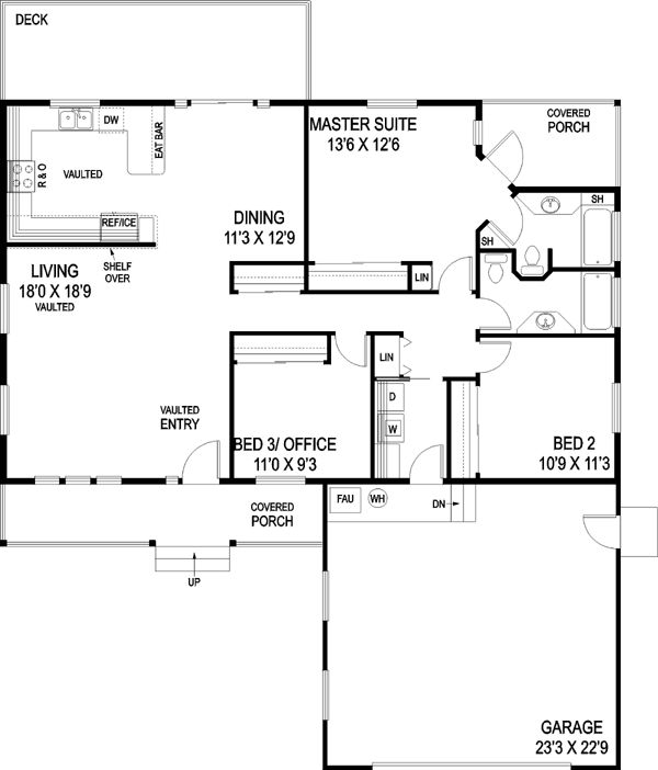 Main Floor Plan: 33-494