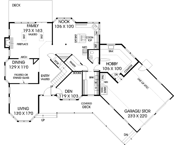 Main Floor Plan: 33-497