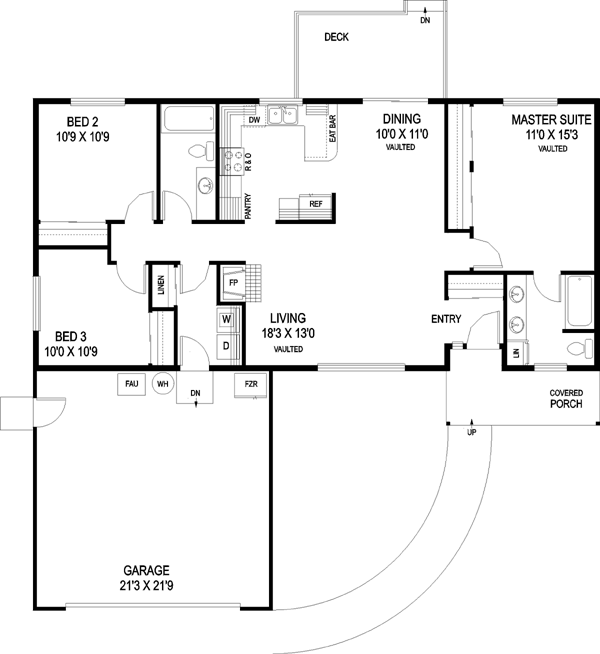 Main Floor Plan: 33-498
