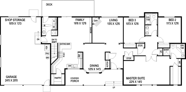 Main Floor Plan: 33-500