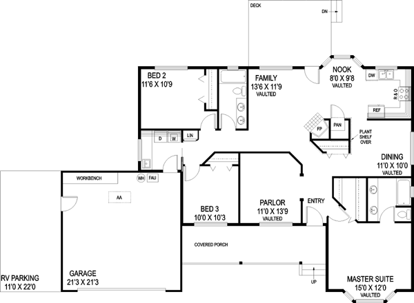 Main Floor Plan: 33-501