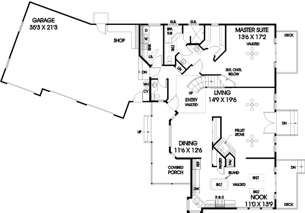 Main Floor Plan: 33-502