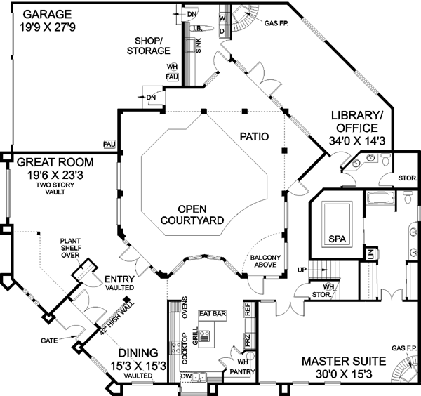 Main Floor Plan: 33-504