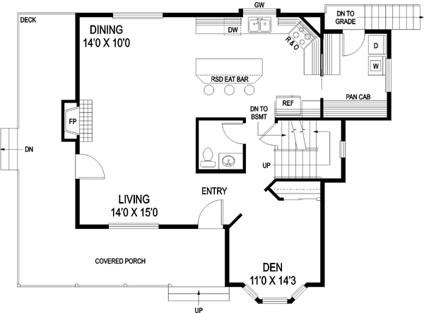 Main Floor Plan: 33-509