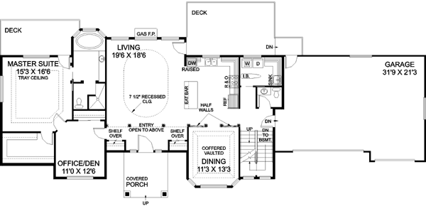 Main Floor Plan: 33-510