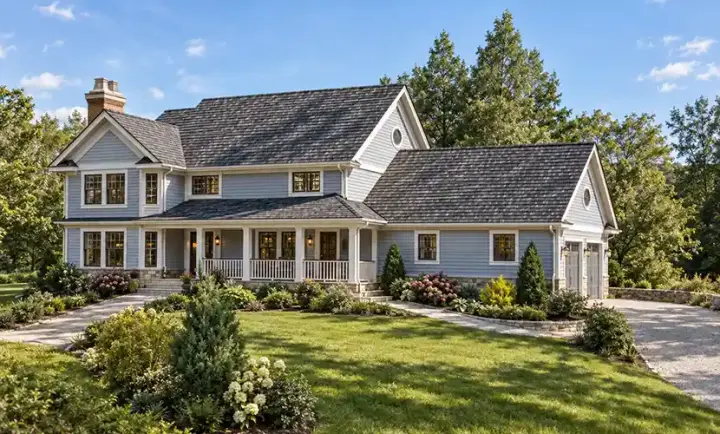 Country house plans 33-513 - front exterior, 2,703 sq ft, 4 bed, 3 bath house plans | Monster House Plans