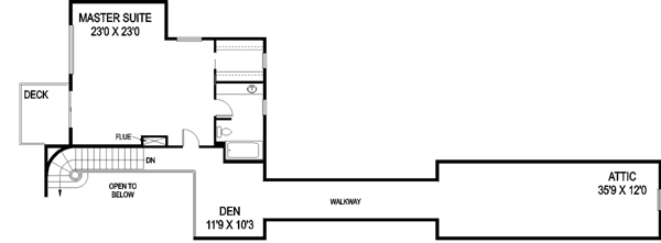 Upper/Second Floor Plan: 33-514