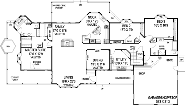 Main Floor Plan: 33-515