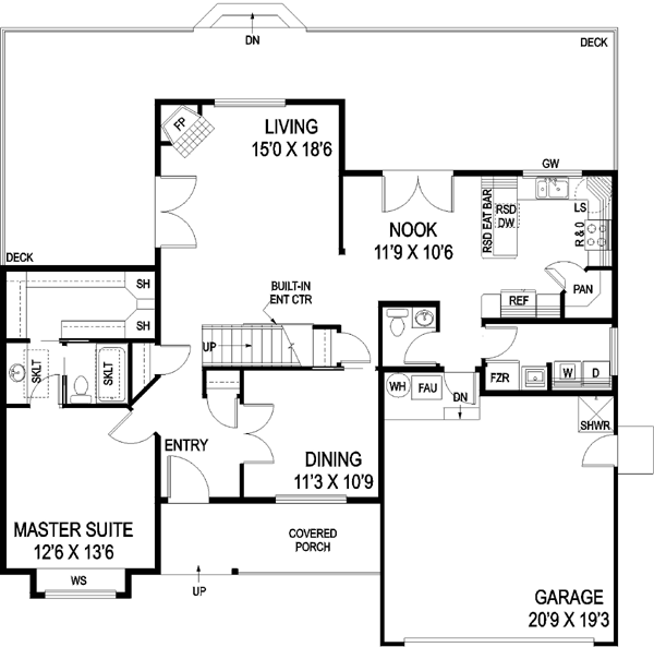 Main Floor Plan: 33-516