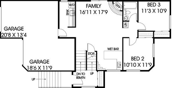 Lower Floor Plan: 33-517