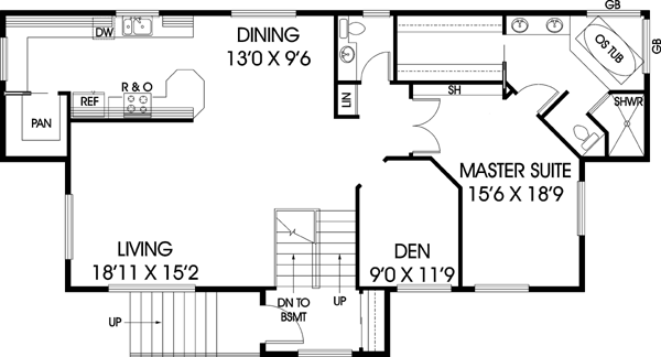 Main Floor Plan: 33-517