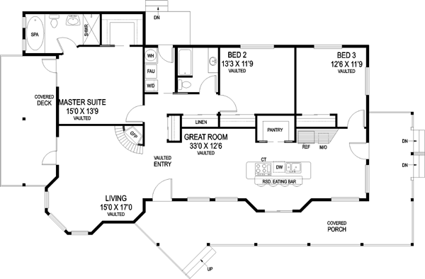 Main Floor Plan: 33-518