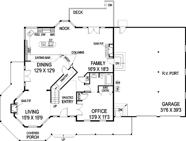 Main Floor Plan: 33-520