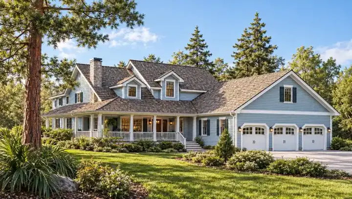 Country house plans 33-521 - front exterior, 2,789 sq ft, 3 bed, 3 bath house plans | Monster House Plans
