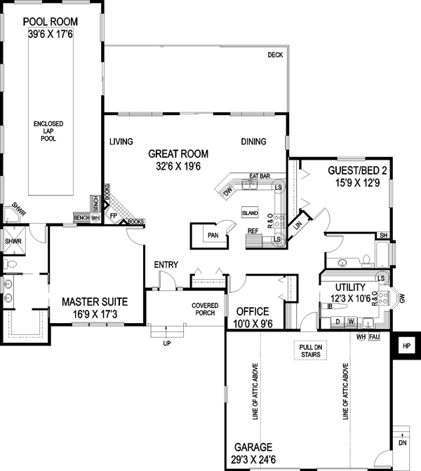 Main Floor Plan: 33-523