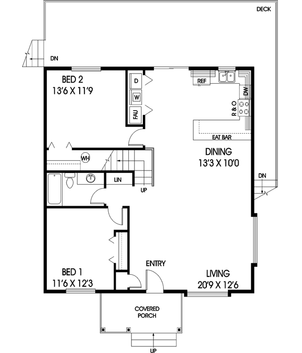 Main Floor Plan: 33-526